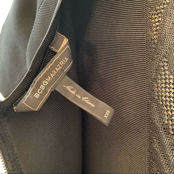 Bcbgmaxazria-jaydan black Bodycon Mini Dress - Picture 10 of 12